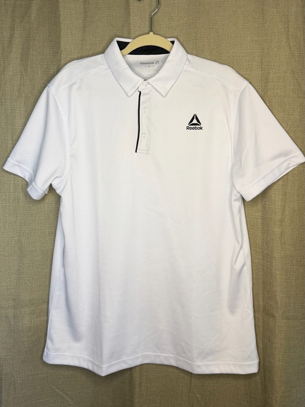 Reebok White Performance Polo Shirt